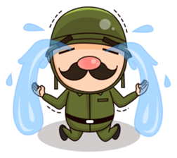 Nonoy the Soldier sticker #12186698