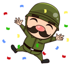 Nonoy the Soldier sticker #12186702