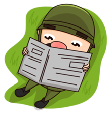 Nonoy the Soldier sticker #12186703