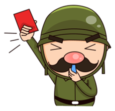 Nonoy the Soldier sticker #12186705