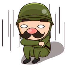 Nonoy the Soldier sticker #12186706