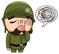 Nonoy the Soldier sticker #12186707