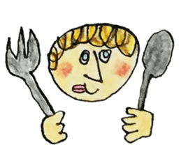 mug-chan and friends sticker #12187059