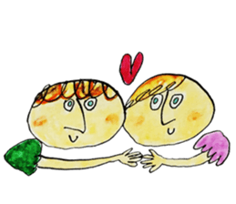 mug-chan and friends sticker #12187067