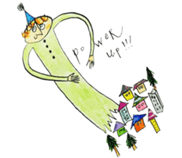 mug-chan and friends sticker #12187081