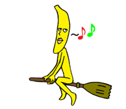 Banana fairy Bananaman sticker #12187355