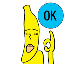 Banana fairy Bananaman sticker #12187359