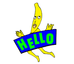 Banana fairy Bananaman sticker #12187364