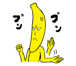 Banana fairy Bananaman sticker #12187365