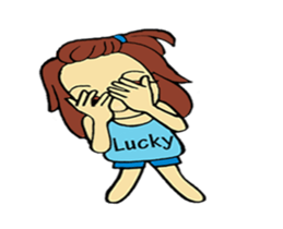 I:m Lucky 1 sticker #12188177