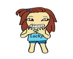 I:m Lucky 1 sticker #12188178