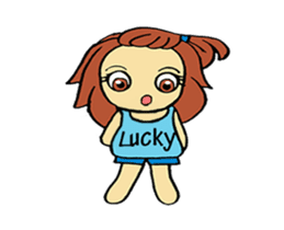 I:m Lucky 1 sticker #12188183