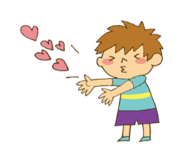 Cute lover stickers sticker #12188197