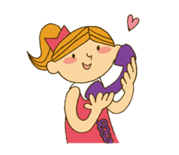 Cute lover stickers sticker #12188198