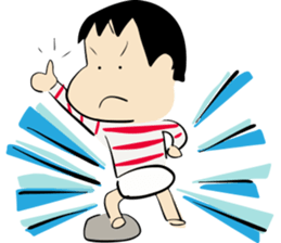 Hello! Happy Monkey sticker #12188802