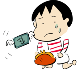 Hello! Happy Monkey sticker #12188804