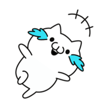 Animation praise cat sticker #12188825