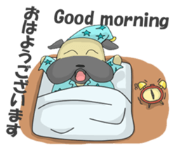 papi d' pup' sticker #12189206