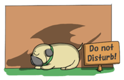 papi d' pup' sticker #12189212