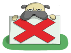 papi d' pup' sticker #12189231