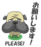 papi d' pup' sticker #12189241