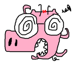 Fertilizer house with sow sticker #12189342