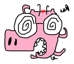 Fertilizer house with sow sticker #12189342