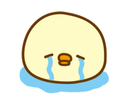 Move! Marshmallow chick 4 sticker #12189946