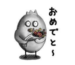 Unhealthy Bird sticker #12190415