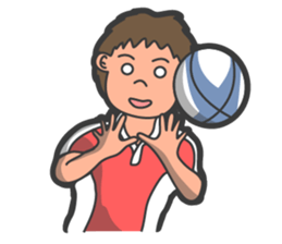 Rugby football sticker #12190513