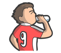 Rugby football sticker #12190526