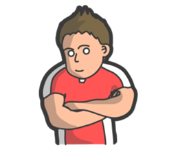 Rugby football sticker #12190530