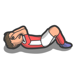 Rugby football sticker #12190539