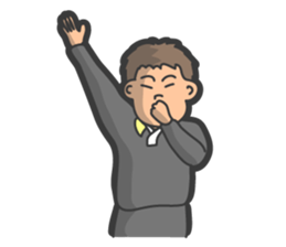 Rugby football sticker #12190549