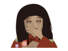 Horror Sticker which works2 sticker #12190740