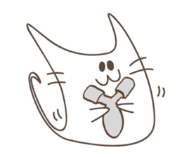 girlish cats.3nd sticker #12190908