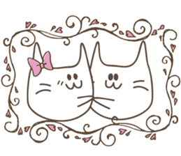 girlish cats.3nd sticker #12190913