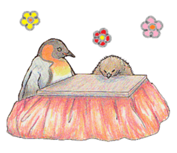 King penguins sticker #12190995