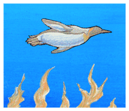 King penguins sticker #12190998