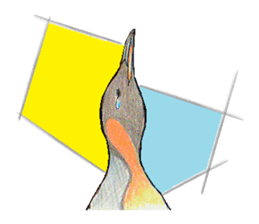 King penguins sticker #12191004