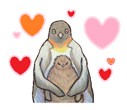King penguins sticker #12191007
