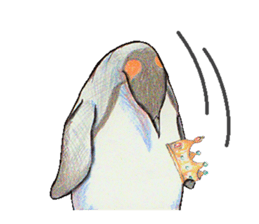 King penguins sticker #12191008