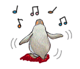 King penguins sticker #12191012