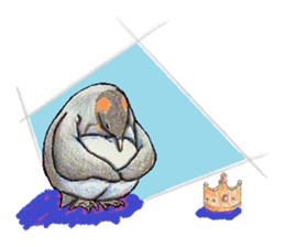 King penguins sticker #12191014