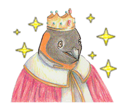 King penguins sticker #12191021