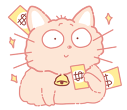 One of Us: Super Cute Lovely Cat sticker #12191028