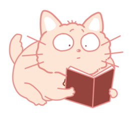 One of Us: Super Cute Lovely Cat sticker #12191036