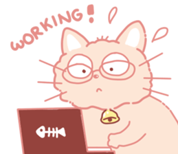 One of Us: Super Cute Lovely Cat sticker #12191048