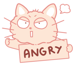 One of Us: Super Cute Lovely Cat sticker #12191059