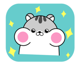 animation hamster sticker #12191075